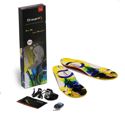 Dr. Warm Heated Insoles with Remote Control R4